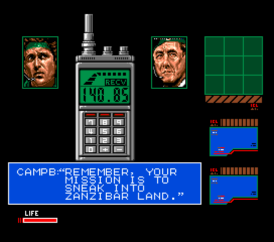 Metal Gear 2 - Solid Snake (english translation) Screenthot 2